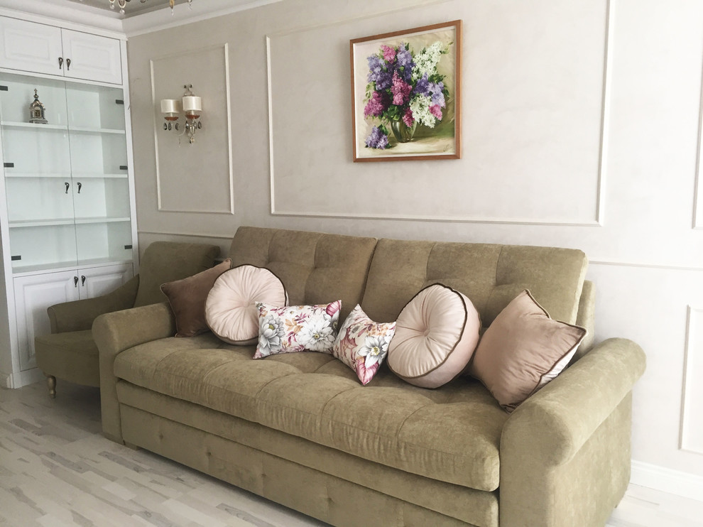 Текстильное оформление квартиры На Мичуринском проспекте