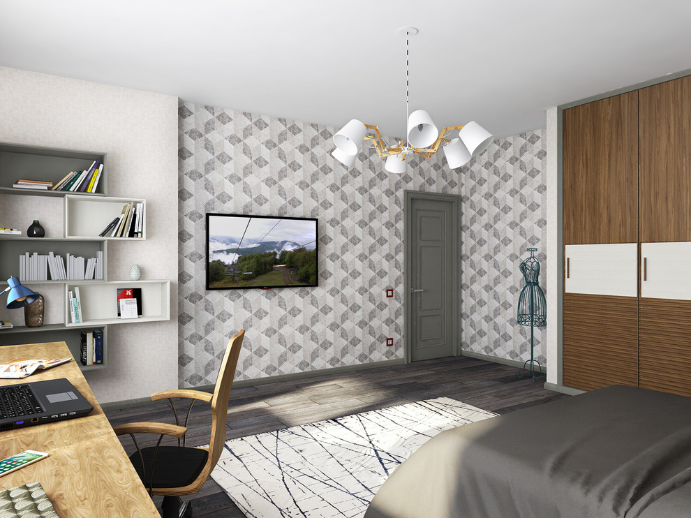 Спальня на мансарде