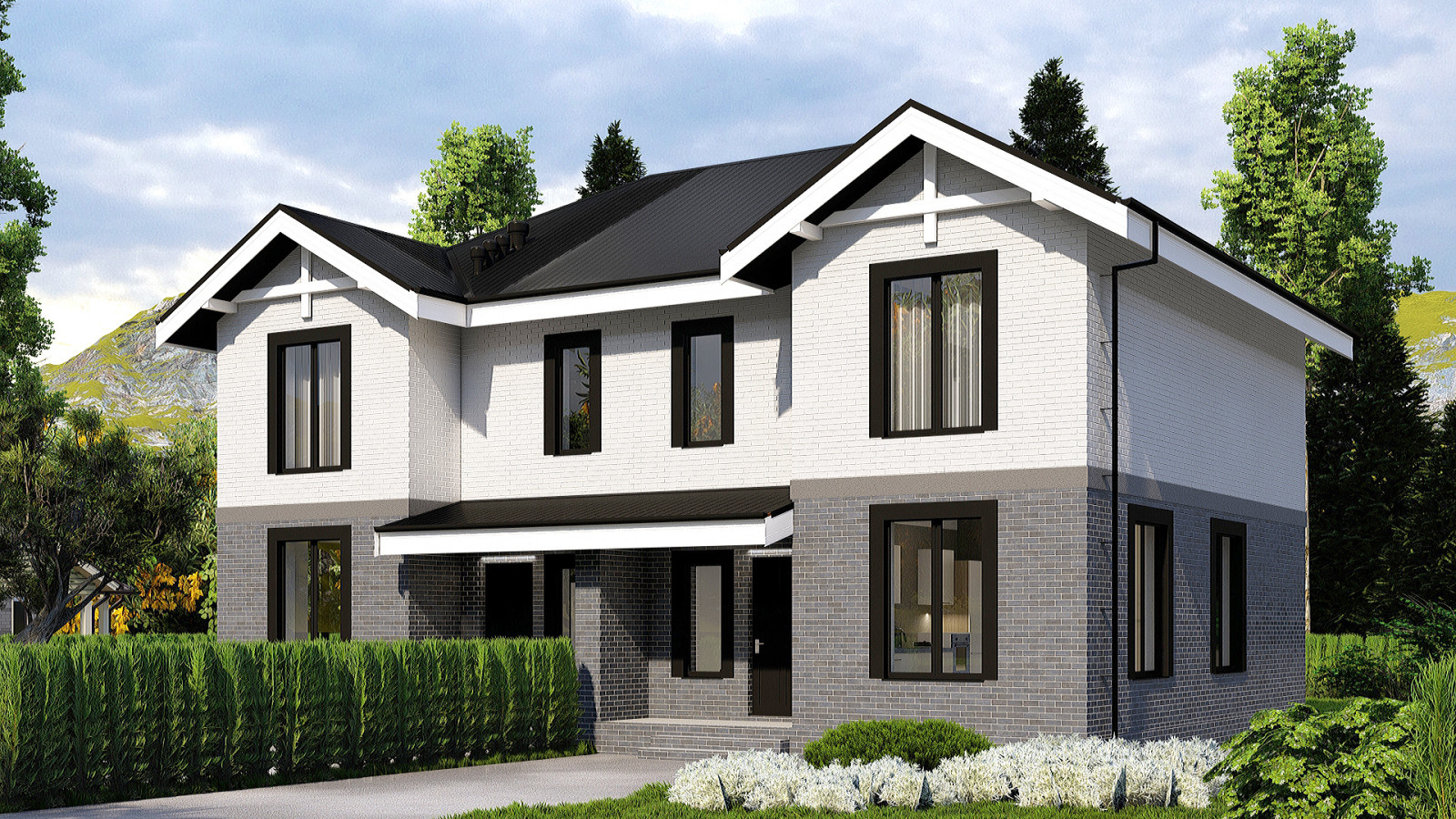 Двухэтажный дуплекс