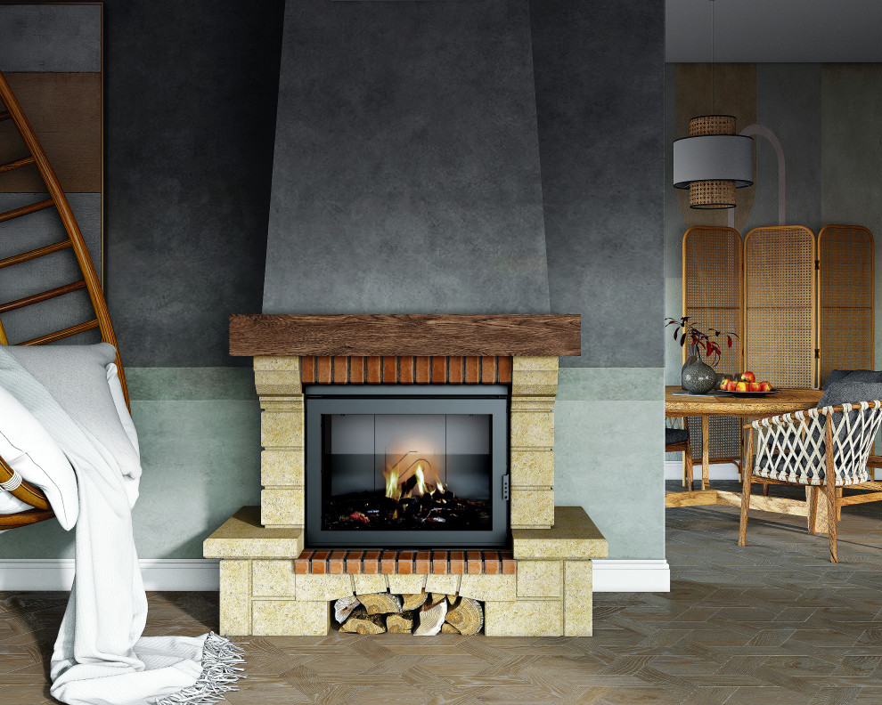 Топки серии UNIVERS (Stav). Фронтальные дровяные топки.