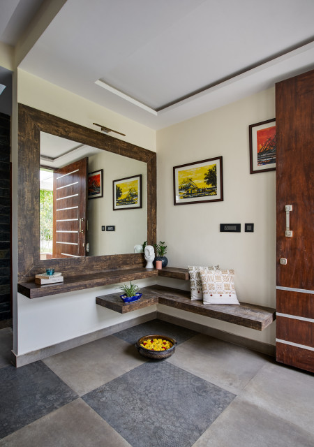 #204-Linear House modern-eingang