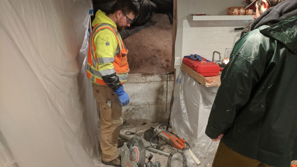 Montlake - Extend Basement to Add Crawlspace Storage