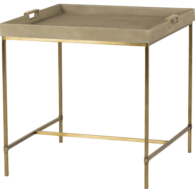 Lexi Tray Side Table Contemporary Side Tables And End Tables by