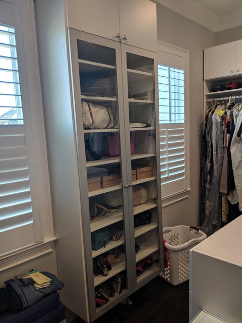 Large Master Closet modern-wardrobe