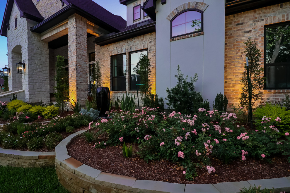 Design ideas for a modern landscaping in Houston.