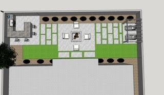 Example of a minimalist home design design in Phoenix