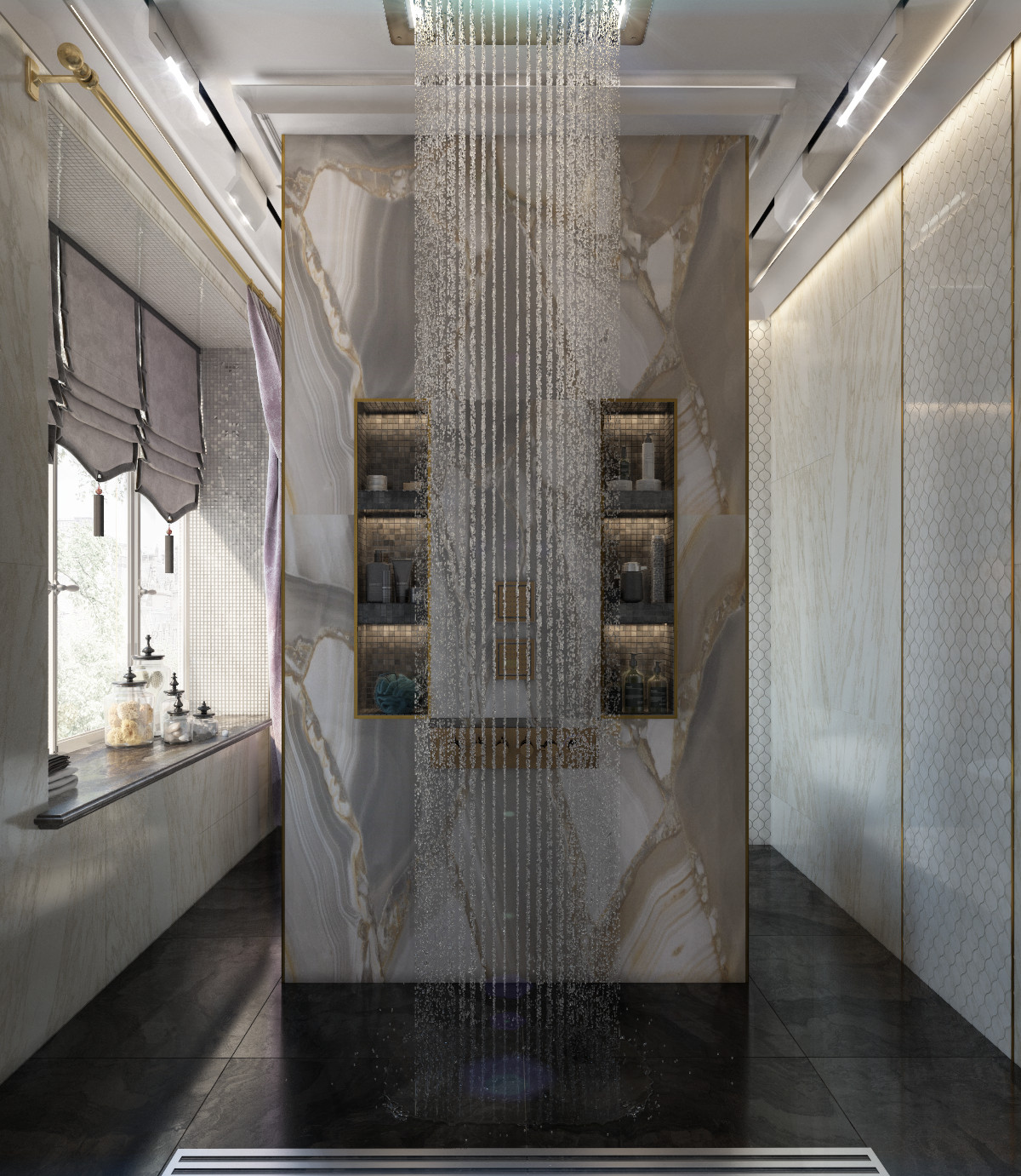 Ванна в стиле арт-деко