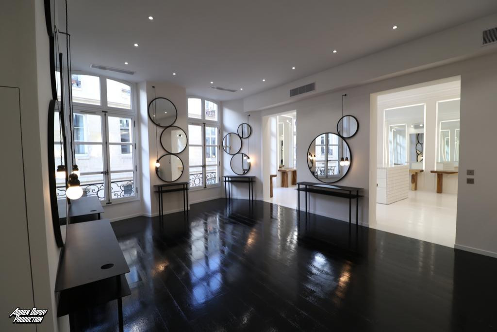 Création d'un salon de coiffure sur 150m² à Paris