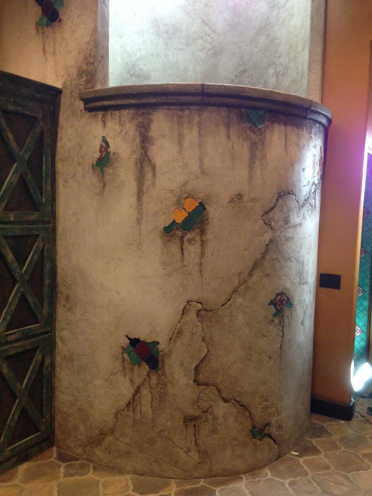 Example of a mountain style bathroom design in Austin