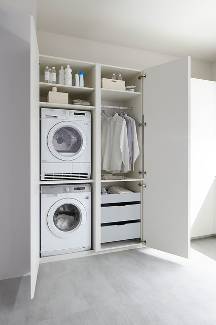 Cocina Serie 45 Blanco Fenix de Dica trendy-bryggers