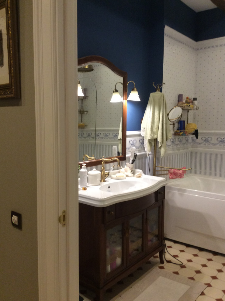 архитектурно-дизайнерский проект квартиры 104 кв.м с частичной перепланировкой