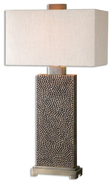 Canfield 1-Light Coffee Bronze Table Lamps