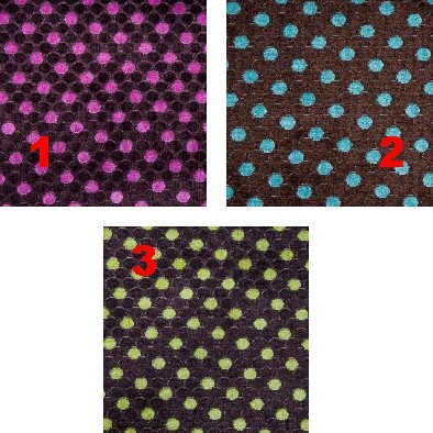 Custom Lampshade - Vanity - Chenille Polka Dots - Lampshade - Fabric Collection