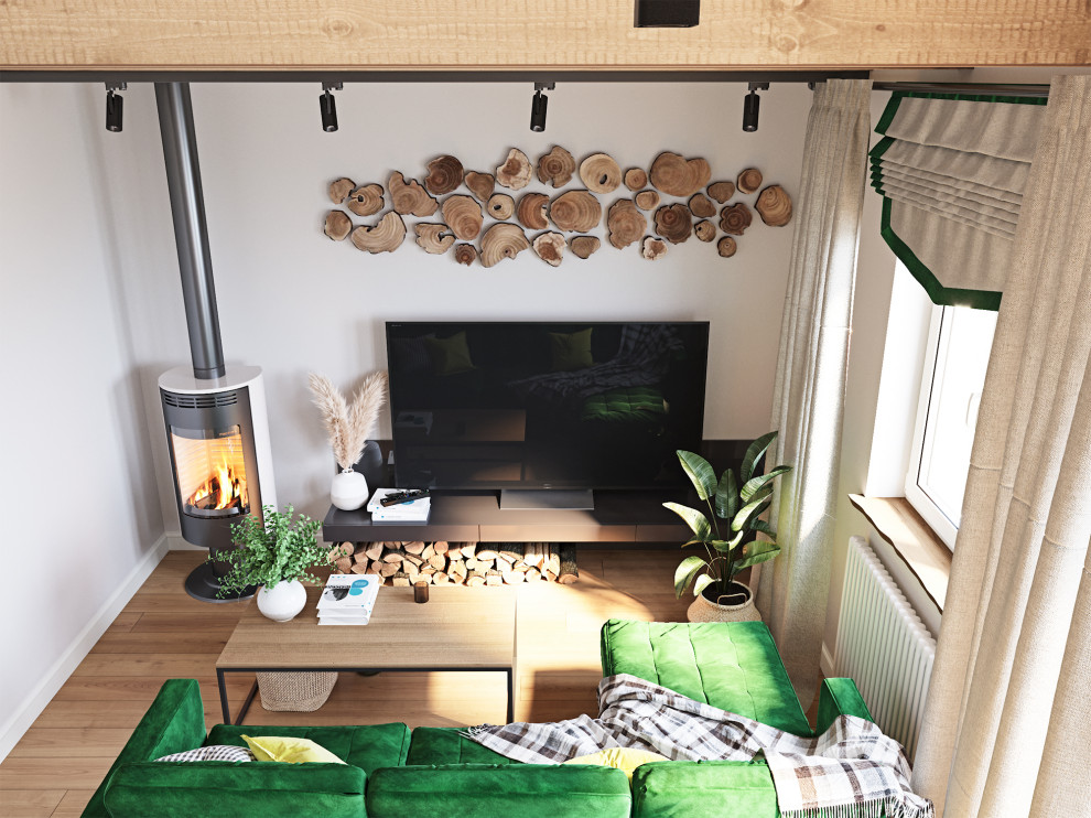 Интерьер уютного дома в Москве