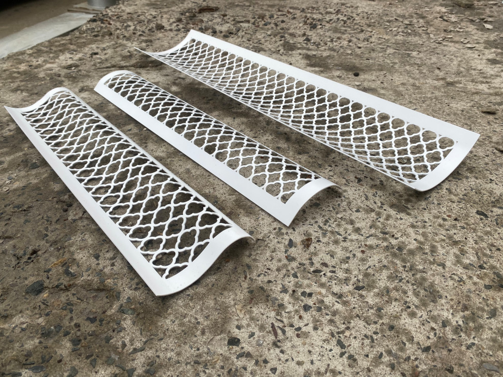 Декоративные радиусные решетки Вентиляции