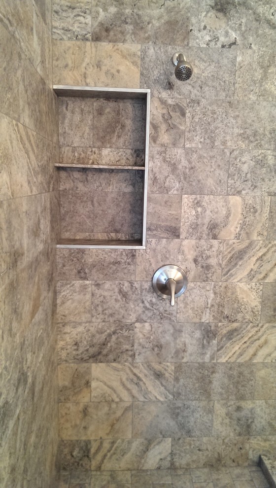 Inspiration for a contemporary bathroom remodel in Atlanta