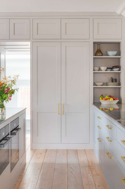 Handleless Shaker Kitchen contemporary-kitchen
