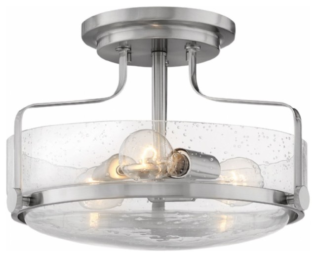 Harper 3-Light Flush Mount - Transitional - Flush-mount Ceiling ...