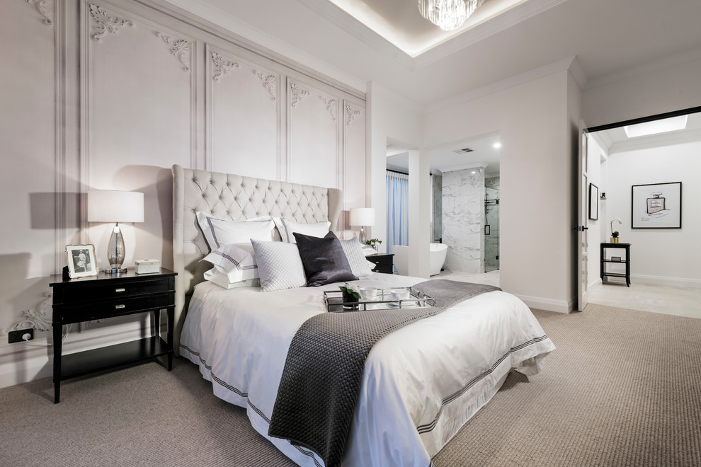 Design ideas for a master bedroom in Perth.
