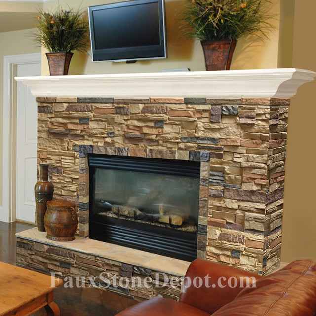 Browse 289 photos of Faux Stone Fireplace. Find ideas and inspiration for Faux Stone Fireplace to add to your own home.