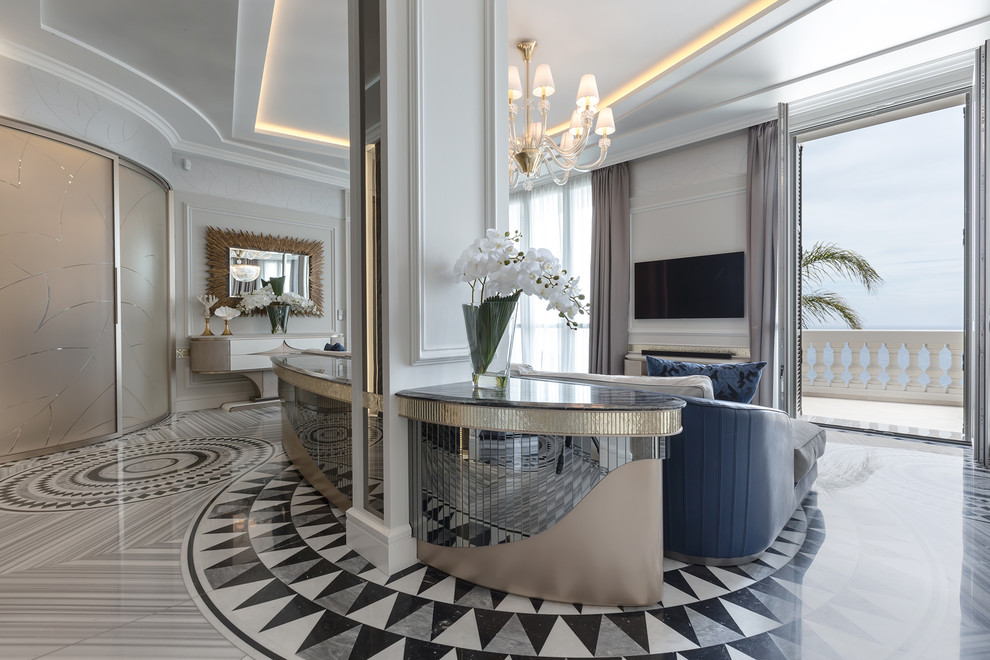 Interior design of a villa In Monte-Carlo, Monaco