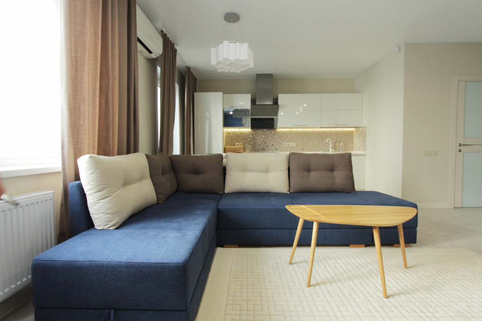 интерьер квартиры 75квм жк СОСНЫ г. Новосибирск