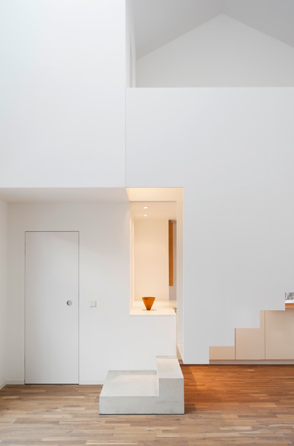 Haus K versteckte Treppe contemporary-trappa