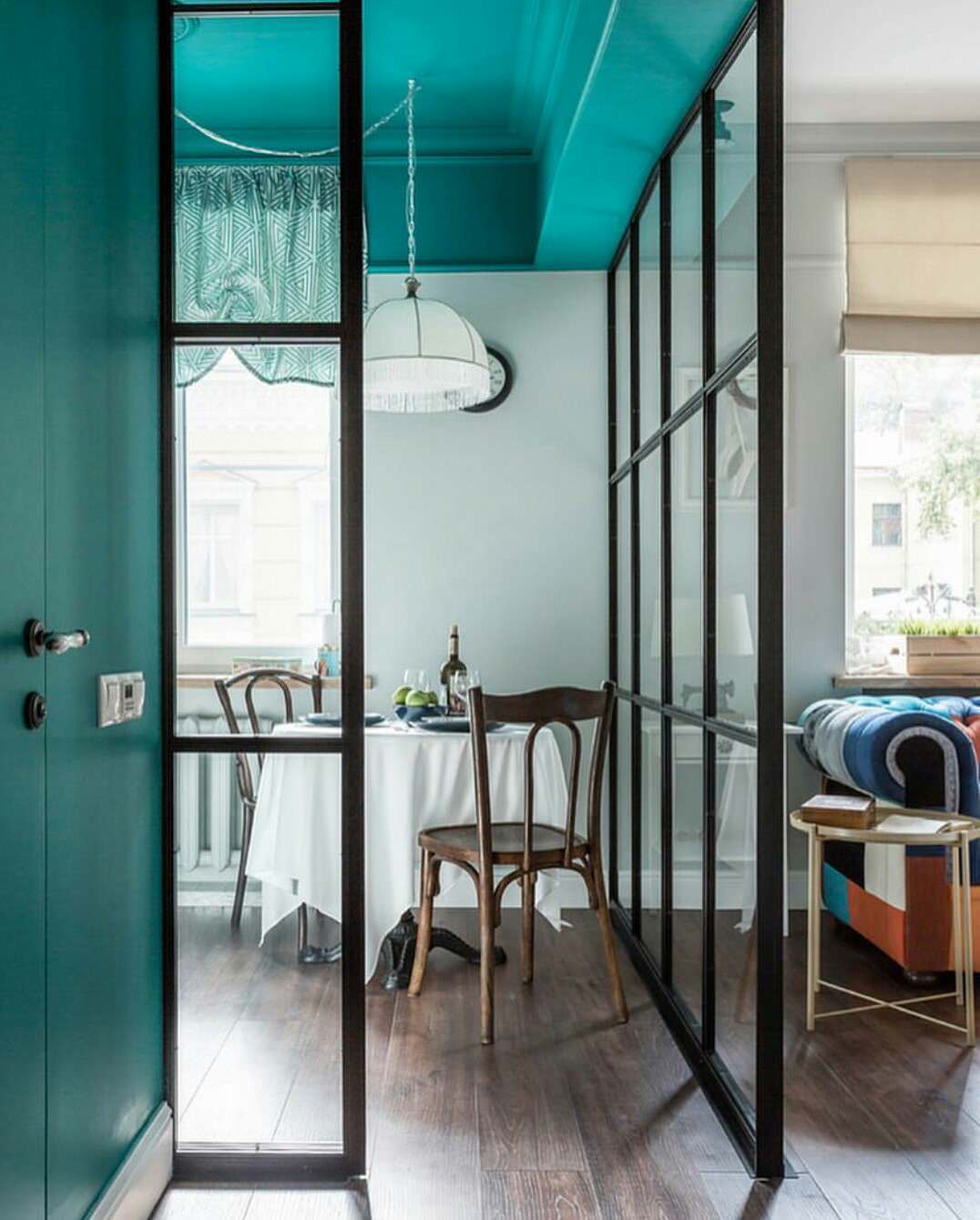 Наши работы: разделяем пространство