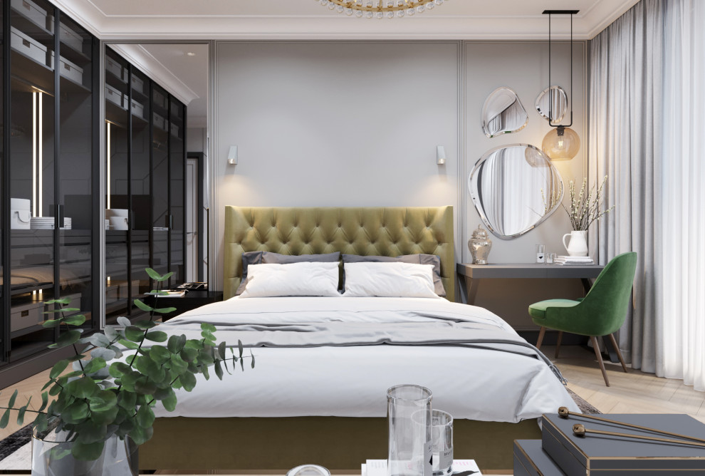 Современная классика. Спальня.