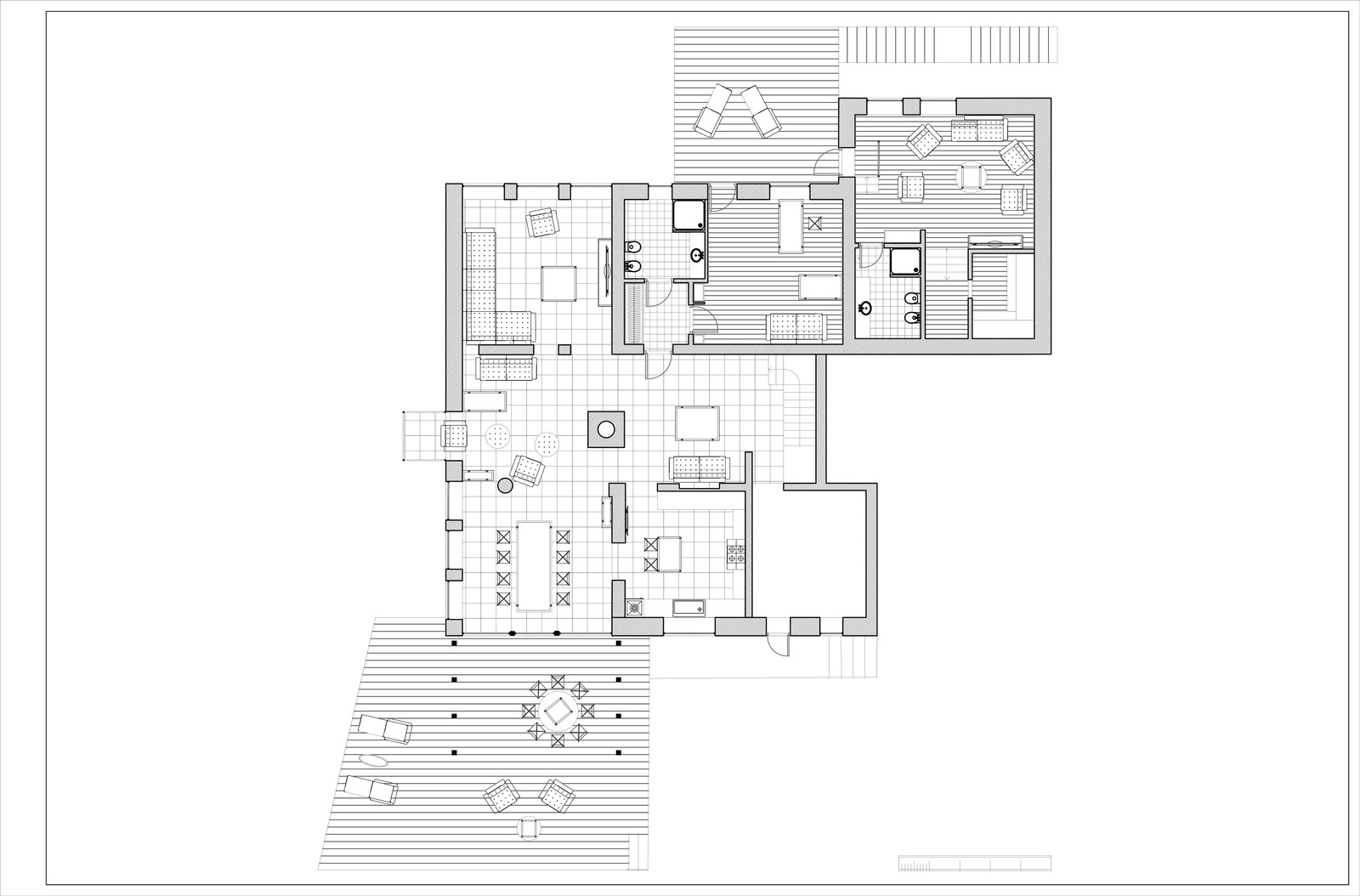 Дом на склоне