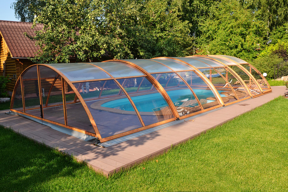 Композитный бассейн в СНТ "Курчатовец" (Челябинская область)