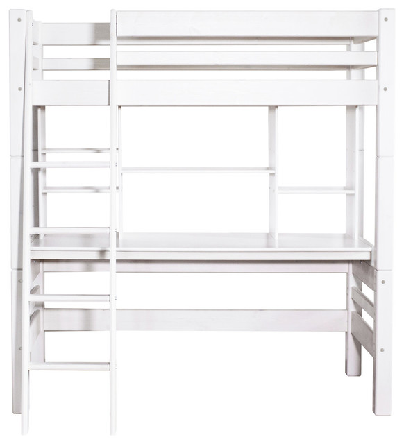 Mojo Junior High Sleeper Bed With Slanted Ladder 28 X63 Mojo Junior High Sleeper Bed With Slanted Ladder 28 X63 Contemporary Bunk Beds By Scanliving