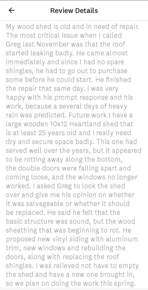 5 Star Reviews