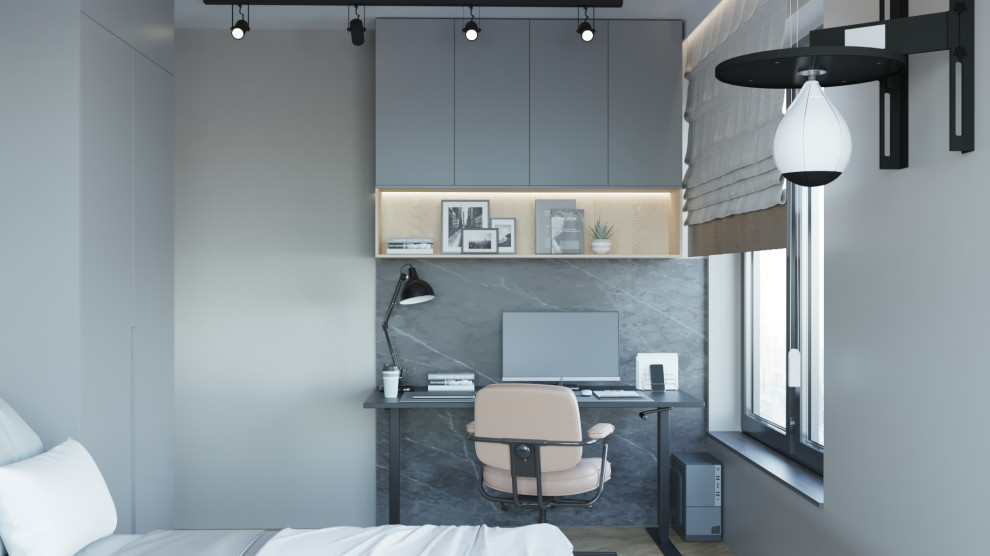 Строгая и лаконичная квартира в нейтральных тонах