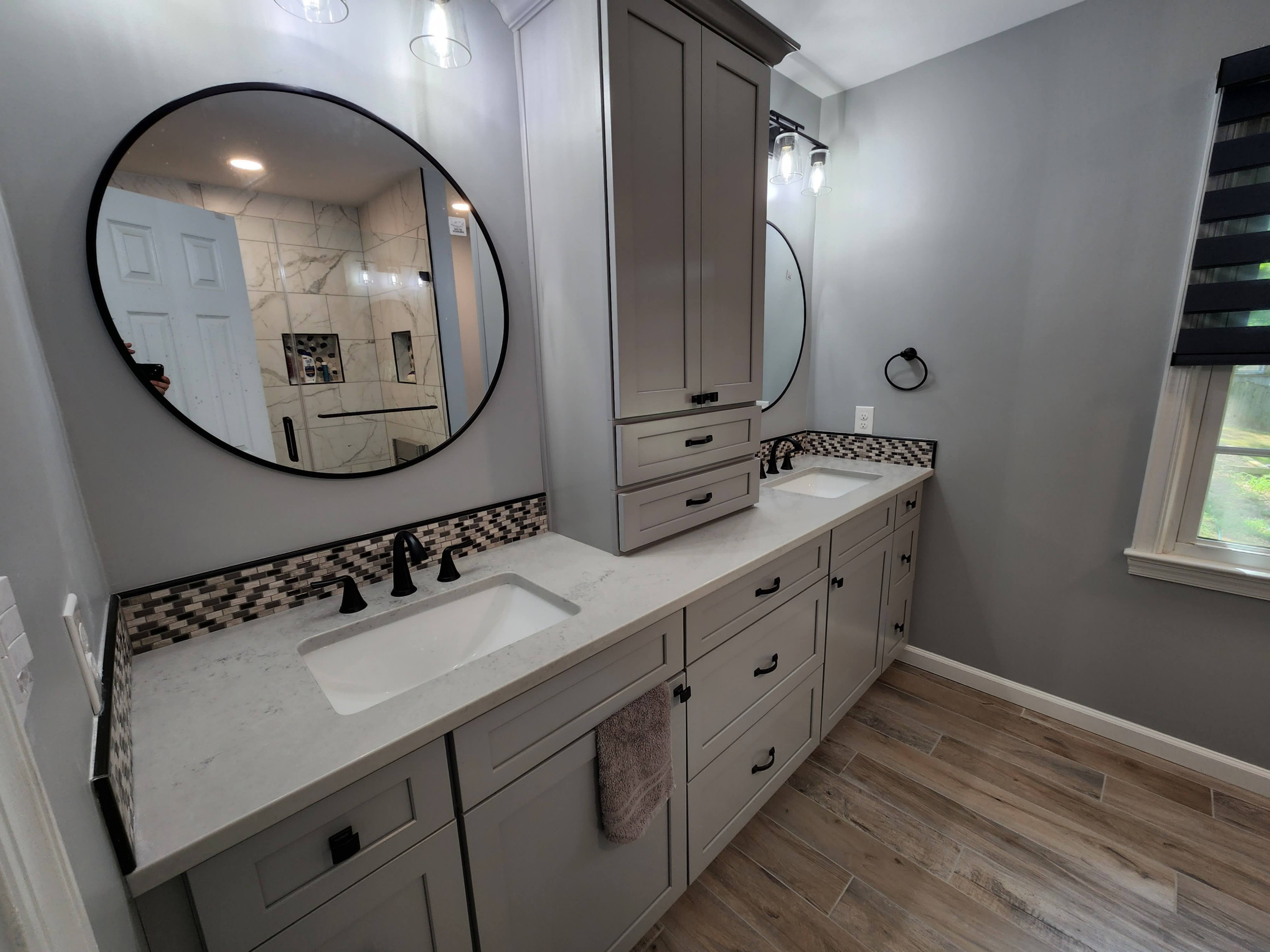 Bathroom Remodel; Walk-in Shower Conversion