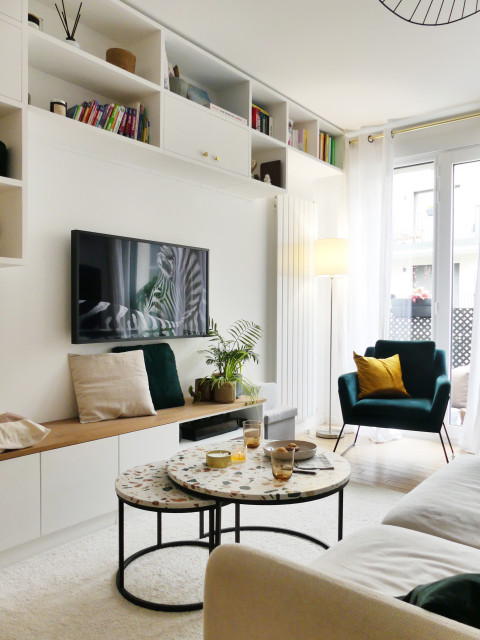 Optimiser un appartement sur plan nyklassisk-dagligstue