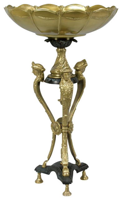 Brass 3-Legged Compote