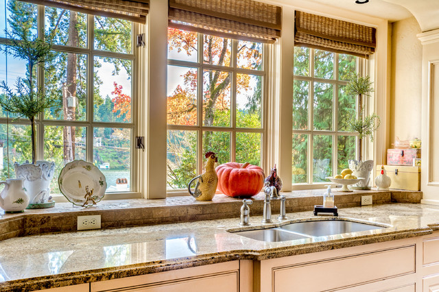 Kitchen View traditional-kitchen