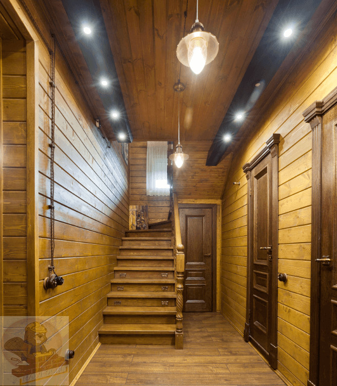 Отделка частного дома в стиле фьюжн