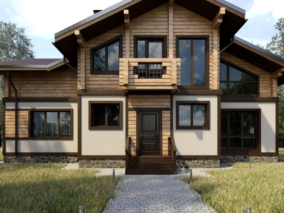 Дизайн-проект загородного дома Новиково