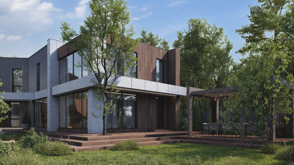 Загородный жилой  дом