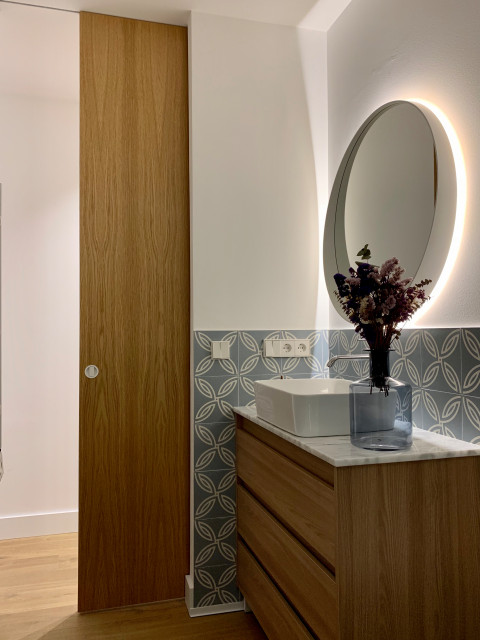 Aseo skandinavisk-lille-badevaerelse