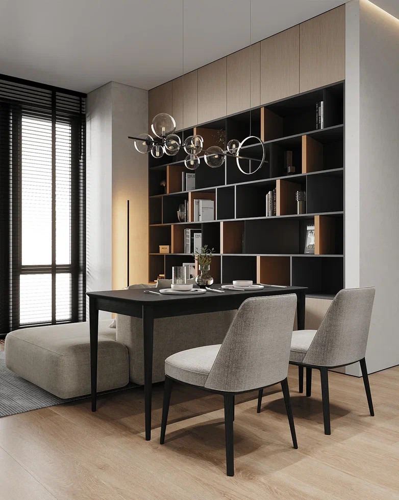 ЖК «Hide», квартира в стиле современный минимализм