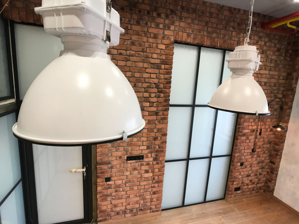 Апартаменты в стиле Лофт. Кирпич БауЭко, коллекция Terracotta