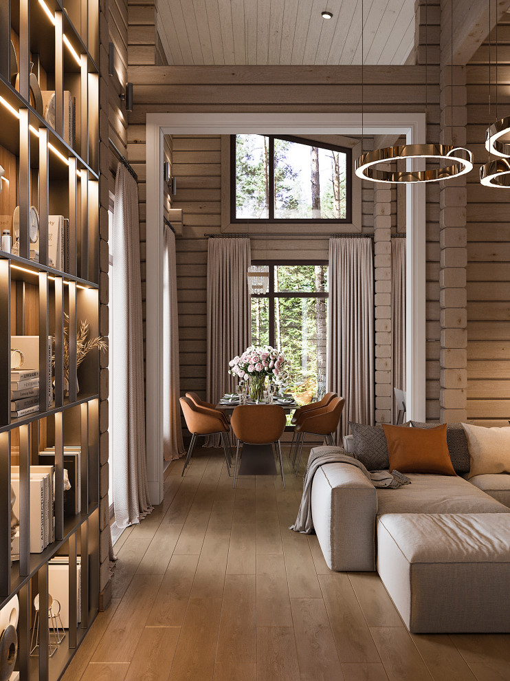 Дизайн дома  из бруса, Ильинка