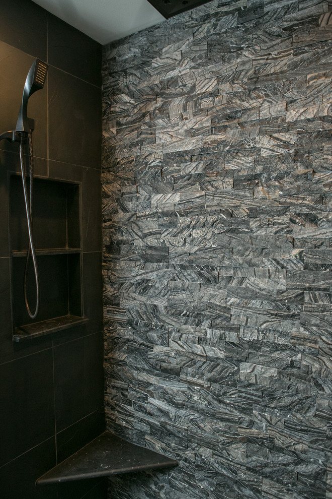 Home design - rustic home design idea in Minneapolis