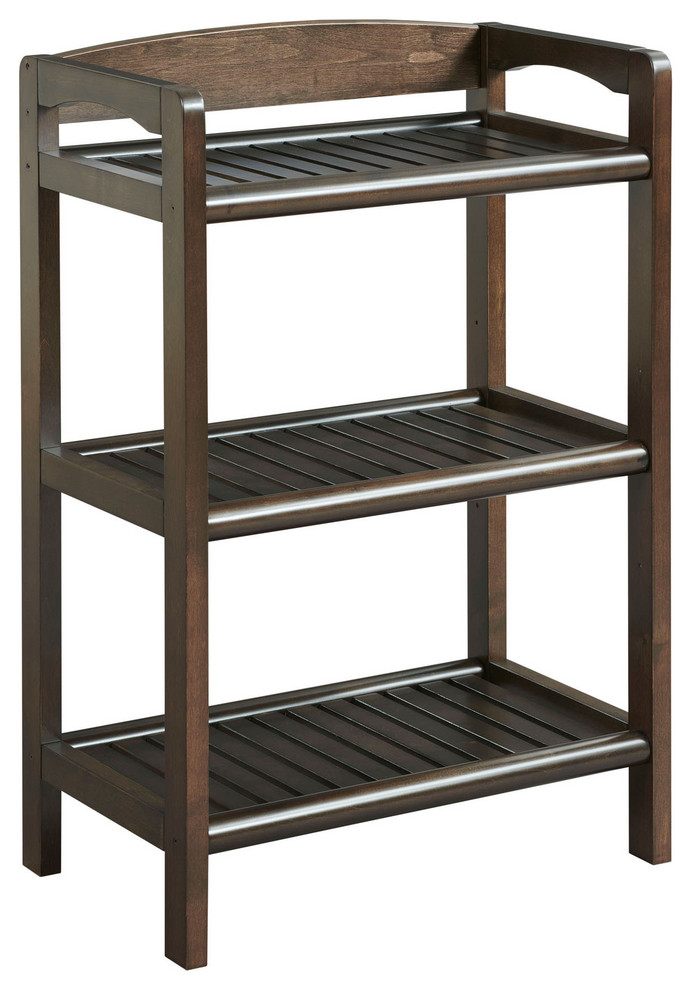 Solid Wood Abingdon Bookcase / Media Tower Bookcase With Adjustable