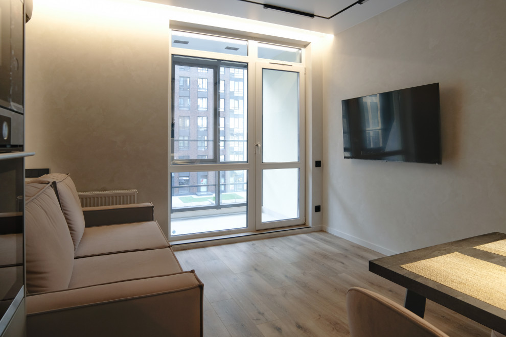 Квартира с дизайнерским ремонтом и освещением