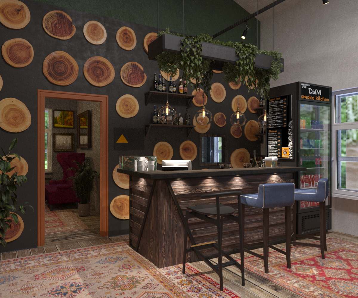 кафе ДЫМ в Шуваловском парке