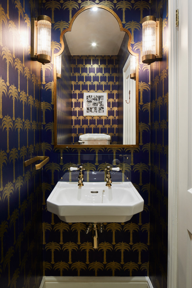 Inspiration for a traditional cloakroom in London.